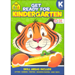 School Zone Book: Get Ready for Kindergarten Workbook