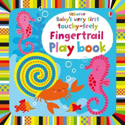 Usborne Touchy Feely Fingertrail Play Book (Babys Very First Books) Book