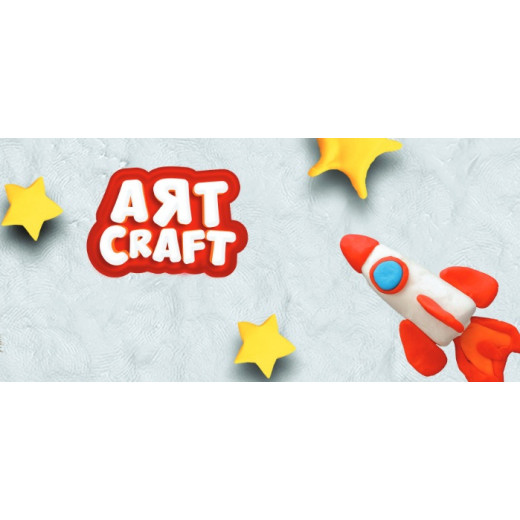 Art Craft Single Dough Pot-red 140 Gr