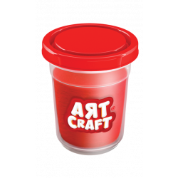 Art Craft Single Dough Pot-red 140 Gr