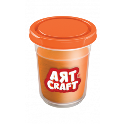 Art Craft Single Dough Pot-Orange 140 Gr