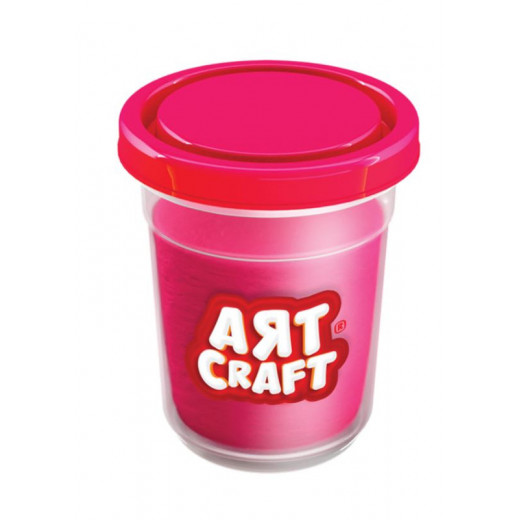 Art Craft Single Dough Pot-Pink 140 Gr