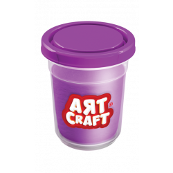 Art Craft Single Dough Pot-Purple 140 Gr