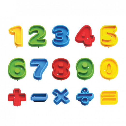 مجموعة اللعب بالرمل على نموذج الأرقام من آرت كرافت 500 غرام