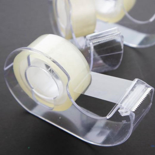 Bazic Transparent Tape (3/Pack)