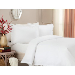 Madame COCO Sona Single Size Duvet Cover Set , White