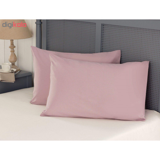 Madame COCO Manon Ranforce 2-Piece Pillowcase - Light Damson