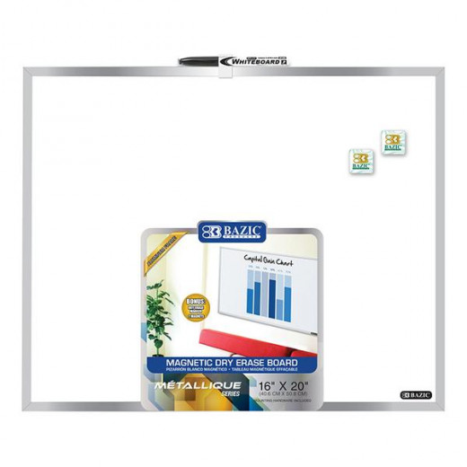 Bazic Aluminium Framed Magnetic Dry Erase Board