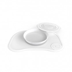 Twistshake Click-Mat Mini + Plate White