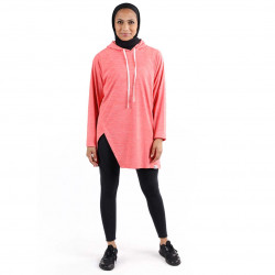 RB Women's Squat Hoodie , Free Size, Orange