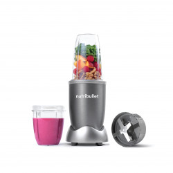 Nutribullet 6-Piece High-Speed Blender/Mixer System, 600 watts, Grey-NBR-0612