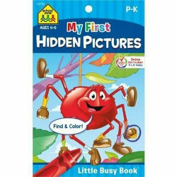 School Zone My First Hidden Pictures Tablet Workbook