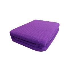 Nova home blanket 100% cotton purple color king size