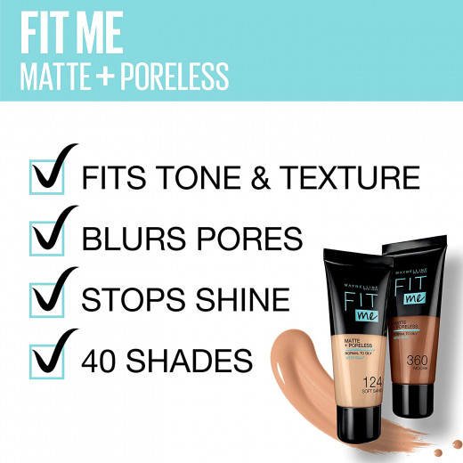 Maybelline Fit Me Matte & Poreless Foundation 115 Ivory