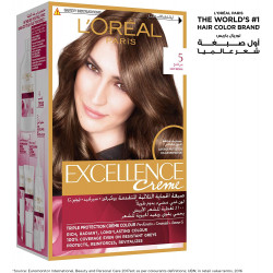 L'Oreal Paris Excellence Creme Haircolor, Number 5.0