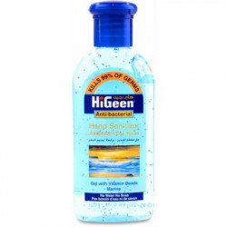 HiGeen Antibacterial Hand Sanitizer Gel MARINE 110 ml