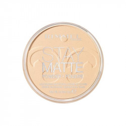 Rimmel London Stay Matte Pressed Powder,001 Transbarent