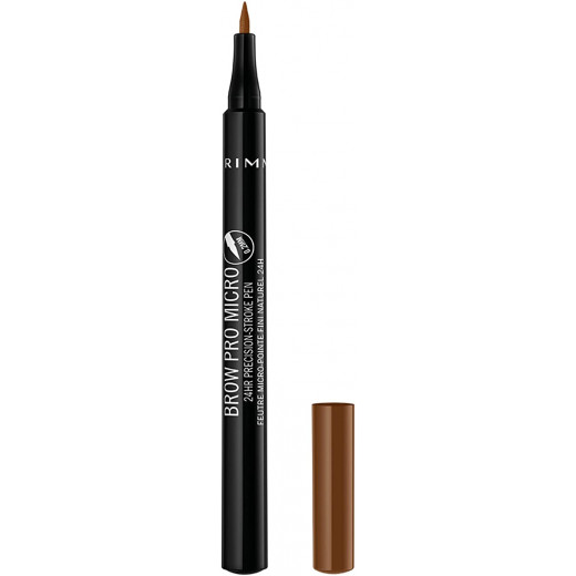 Rimmel London Brow Pro Micro Precision Pen,002, Honey Brown