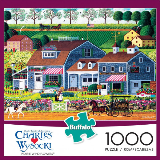 Buffalo Games Charles Wysocki-Prairie Wind, 1000 Pieces