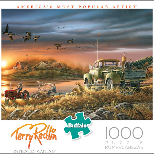 Buffalo Games Terry Redlin -patiently Waitin,1000 Pieces