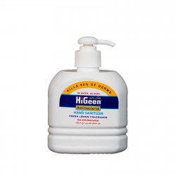 Higeen Hand Sanitizer Fresh Lemon, 500ml