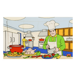 Edu Fun I Want To Be Cooker Puzzle