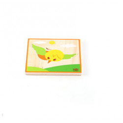 Edu Fun Bird Favorite Things Layered Puzzle