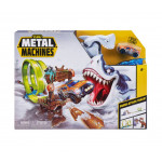 Zuru Metal Machines Shark Attack Building With Mini Racing Car