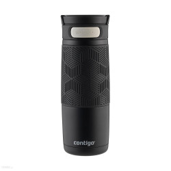 Contigo Autoseal Transit Vacuum Insulated Stainless Steel Travel Mug 470 Ml, Matte Black