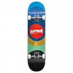 Almost Skateboard Complete Radiate, Blue Color