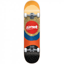 Almost Radiate First Push Complete Skateboard ,Yellow, Size 7.5 Inches