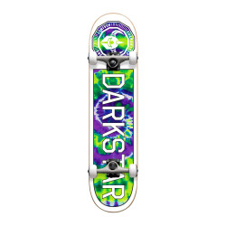 Darkstar Complete Skateboard , Green Tie Dye, Size  8.25 Inches