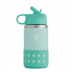 Hydro Flask Kids Wide Mouth Straw Lid & Boot Paradise, 350ml