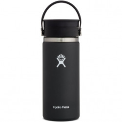 Hydro Flask Wide Flex Sip Lid, Black, 473ml