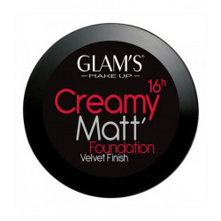 Glam's Creamy Matt Foundation, Soft Honey 244