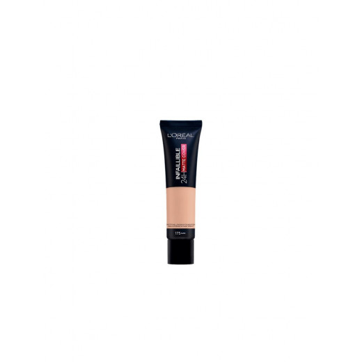 L'Oreal Paris Make Up Designer Infallible 24 Hour Matte Cover Foundation, Number 175