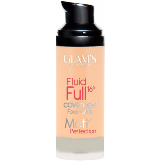 Glam's Fluid Full Foundation, Soft Honey  224