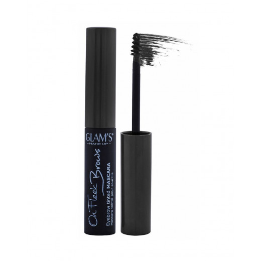 Glam's Mascara Eyebrows, Deep Brown 827