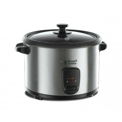 Russell Hobbs Rice Cooker and Steamer, 1.8L, Silver, 19750