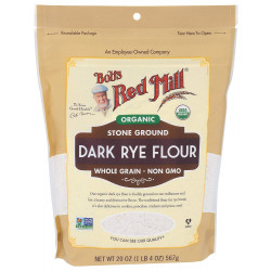 Bob's Red Mill Organic Dark Rye Flour, 567gram