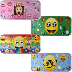 Bazic Emoji Tin Pencil Box, 1 case