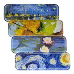 Bazic Tin Pencil Box Medium, 1 box