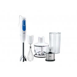 Braun MQ 3038 MultiQuick 3 Hand Blender Spice, 700W, White & Blue