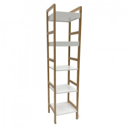 Nova Home Zest Rack Unit, Bamboo, 5 Shelves