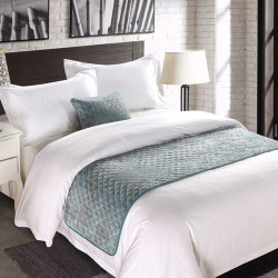 Nova Home Lucy Bed Runner, Jade Color