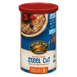 Nature's Path Organic Quick Cook Steel Cut Oat, 680gram