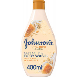 Johnson's  Vrs Honey,oat & Yogurt Body Cleanser, 400ml