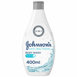 Johnson's Anti-Bacterial Sea Salt Body Wash, 400ml