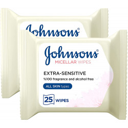 Johnson's Daily Essentials Extra-Sensitive Cleansing Wipes