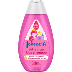 Johnson's No More Tears Shiny Drops Kids Shampoo, 300ml